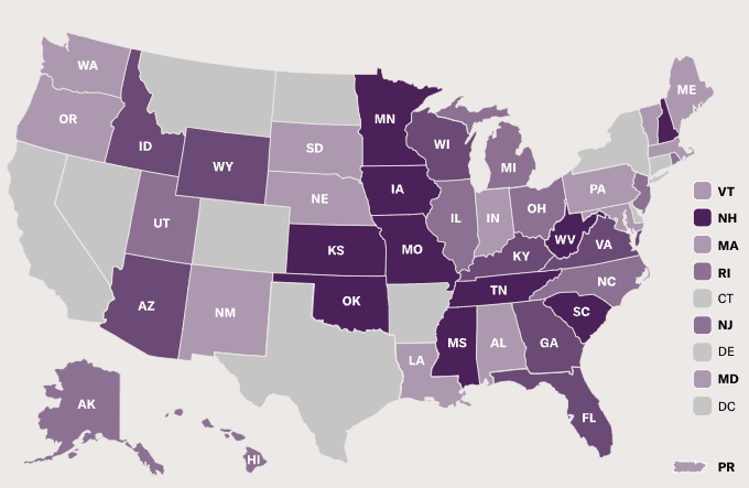 Map of anti-LGBTQ bills in the U.S.